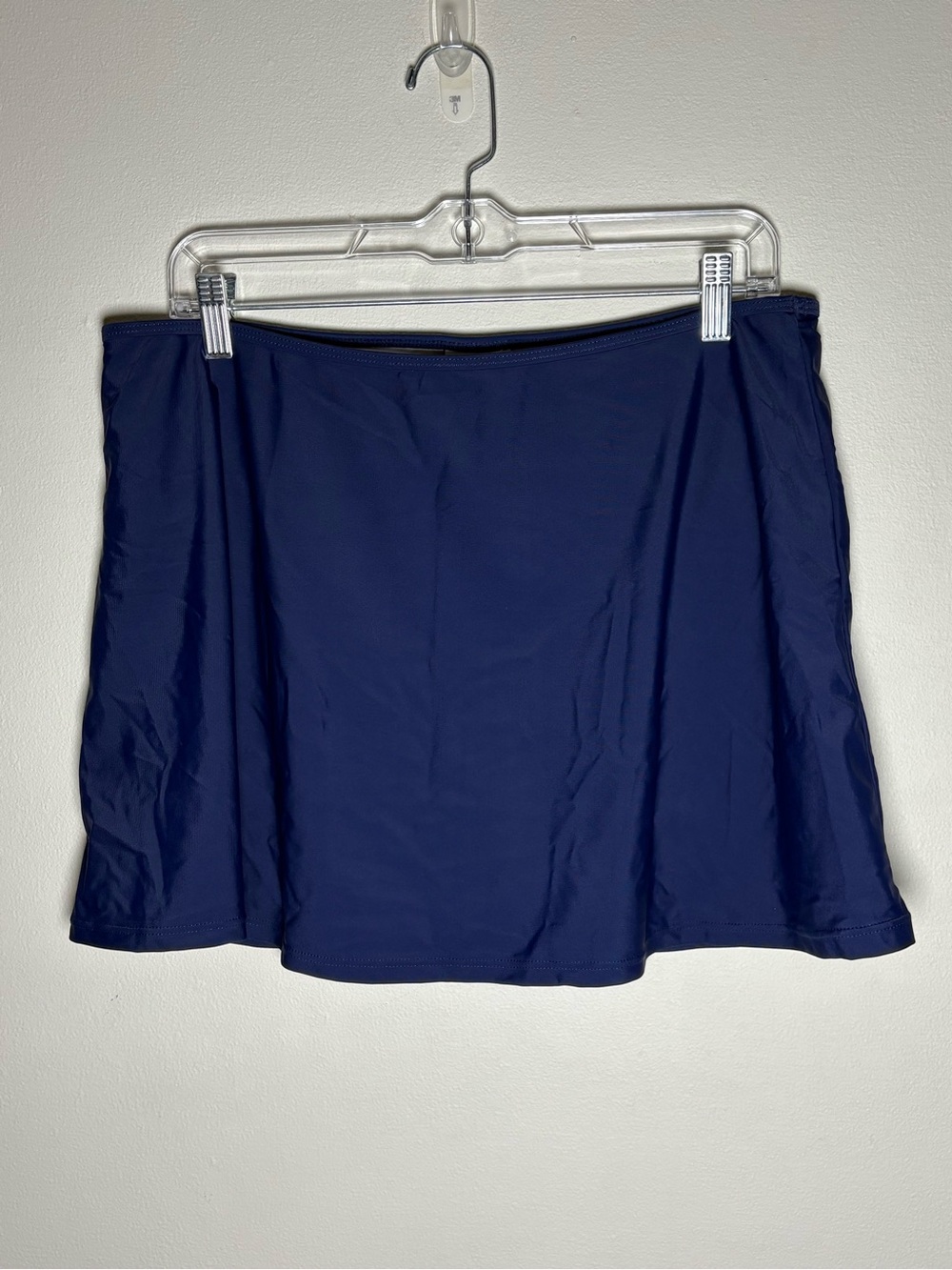 Your Best Look Navy Blue Women's Plus Swim Skirt Size 18W